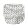 28X56CM Beige & White Burp Cloth - Woolworths