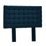 Nu Dekor - Benno Button Headboard - King - Navy