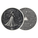 Original Starlight Recovery Sobriety Coin - Year Aa Coin - Sobriety Gifts For Women And Men - Sober Gifts Alcoholics Anonymous M