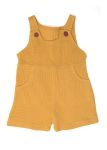 Short-sleeve Yellow Romper