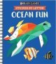 Brain Games - Sticker By Letter: Ocean Fun   Sticker Puzzles - Kids Activity Book     Spiral Bound