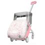 Kids Ride-on Luggage With Seat 20 Inch Carry On Suitcase