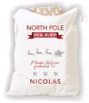 Personalised Christmas Bag - Glitter Print