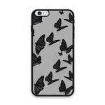 Custom Printed Tpu Cases - Apple Iphone 6 Plus Apple Iphone 6S Plus & 39 Black Butterfly& 39 By