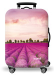 Printed Luggage Protector - Lavender Fields - XL