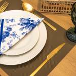 Fossil Brown Placemat - 6 Pack