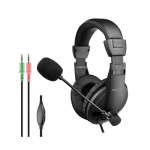 Astrum HS125 Over-ear Wired Stereo Headset With Flex MIC