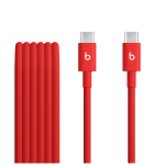 Usb-c To Usb-c Woven Cable 1.5 M - Rapid Red