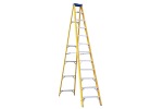12 Step Single Sided Partial Fibre-glass Ladder