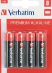 Verbatim Aa Alkaline Battery 4 Pack