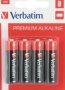 Verbatim Aa Alkaline Battery 4 Pack