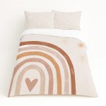 Kids Duvet Set Rainbow Boho You Are Daisy