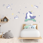 Unicorn Scene - Purple