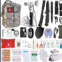 Tactical Survival Multi-kit - 96 In 1 - Field Emergency Kit - Navy Gray