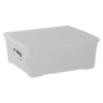 Clear Space Storage Box 16.9L