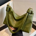 Pu Shoulder Bag For Women Fashionable Single Strap Crossbody Bag Wide Shoulder Strap Casual Commuter Handbag