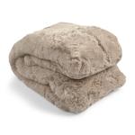 Faux Fur Stone Throw 140X180CM