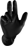 Non Slip Gloves Black LARGE-SG1 Synthetic Safety Gloves