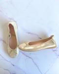 Pablosky Gold Pumps UK 2 Adult
