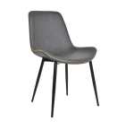 Timeless Vintage Chair - Pu & Steel - Dark Brown