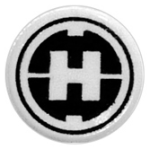 Parts Tile Round 1 X 1 With Hero Factory 'h' Pattern 98138PB018