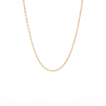 MINI Paperclip Chain In Yellow Gold