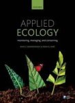 Applied Ecology - Monitoring Managing And Conserving Paperback