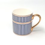 Blue Striped Mug MG-108 Custom