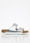 Birkenstock Arizona Bs Leather Regular - Silver
