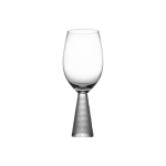 - Wine Glass With Etched Stem Set Of 2