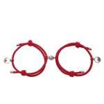 Woven Magnetic Couples Bracelet Set