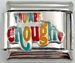 You Are Enough 9MM Charm