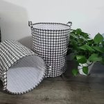 Large Capacity Laundry Basket - Minimalist Storage Organizer With Handle Suitable For Bathroom Supplies