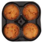 Caramel Fudge Muffins 4 Pack