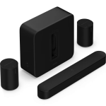 Sonos Beam + Sub 4 + 2X Era 100 Black