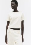 Short Boucl Top - Cream