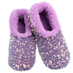 Snoozies Ladies Purple Bling - Purple - S Women