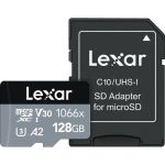 Lexar 128GB Professional 1066X Uhs-i Microsdxc Memory Card With Sd Adaptor