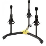 HERCULES DS513BB 2 Trumpets Cornets W 1 Flugelhorn Stand W bag
