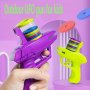 Launcher Toy Gun Classic Fun Outdoor Play Long-range Disc Shooting Exercise And Entertainment Christmas Halloween Gift