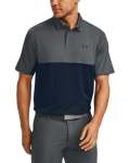 Men's Ua Performance 2.0 Colorblock Polo - Pitch Gray XL