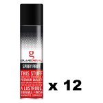 Glue Devil Paint Spray Gloss Black Standard 300ML 12 Per Box
