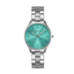 Falke Lille - Stainless Steel Strap Blue Dial Watch V260LXCMSC-DAF