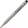 Faber-Castell Ecco Pigment Drawing And Writing Pen - 0.7 Black Box Of 10