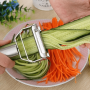 1PC High Quality Stainless Steel Potato Cucumber Carrot Grater Vegetable Fruit Peeler For Home And Outdoor Camping Picnic