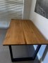 Charlotte Solid Oak Dining Table 160CMX90CM