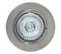 Eurolux Downlight Straight Curved Rim 78MM Gun Metal