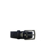 Refined Leather Belt -black Patent