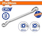Offset Double Ended Ring Spanner 25 X 28MM WSA3111