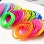 Soft & Stretchy Silicone Bracelet - Candy-Colored High Elasticity Hair Tie For Women | Perfect For Everyday Wear & Vacations Bracelets For Women Leather Bracelets For Women